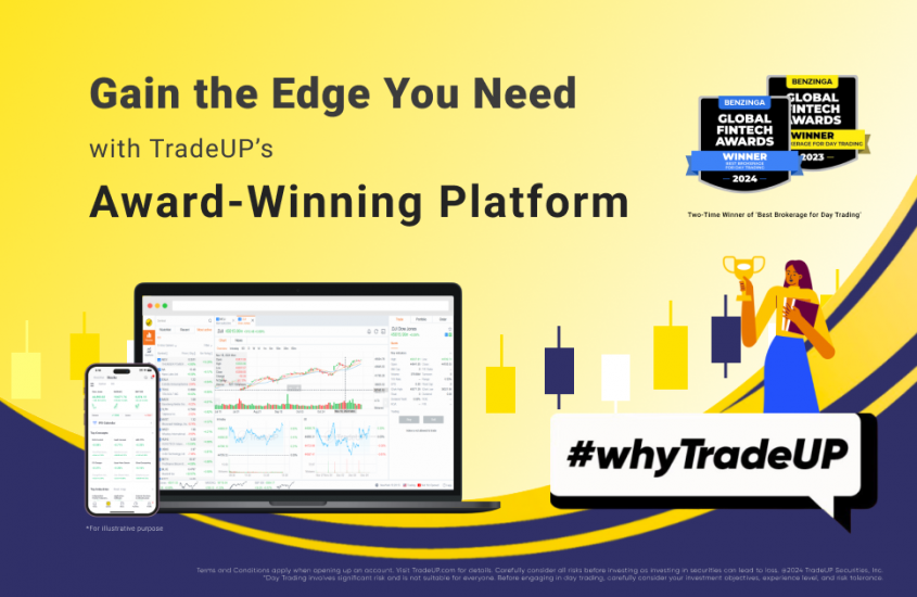 Gain the Edge You Need with TradeUP's Award-Winning Platform